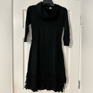 Women’s black sweater dress